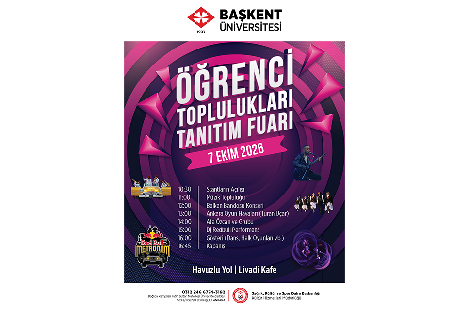 Öğrenci Toplulukları Tanıtım Fuarı