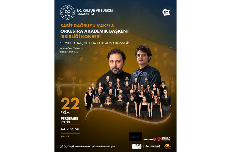 Orkestra Akademik Başkent İşbirliği Konseri