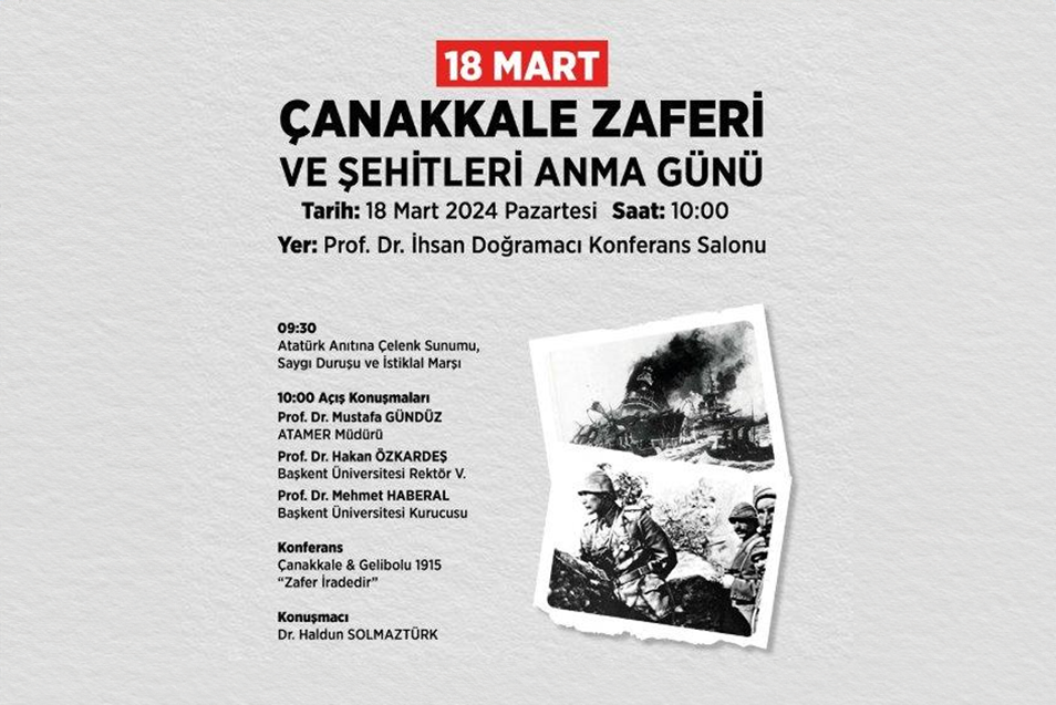 18 Mart Çanakkale Zaferi ve Şehitleri Anma Günü