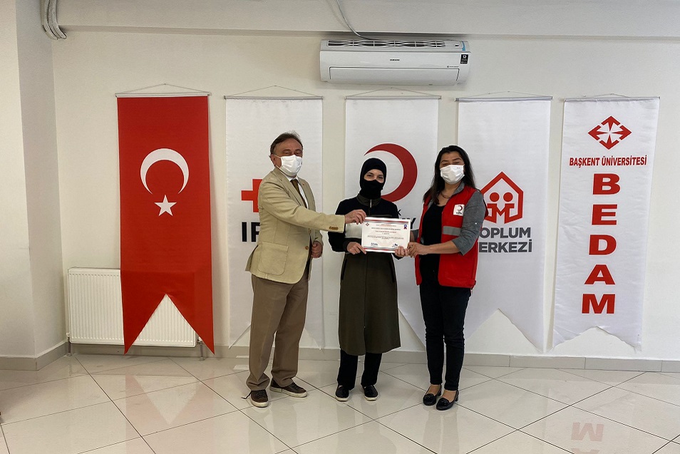 BEDAM ile Türk Kızılayı Toplum Merkezi arasında ‘‘Hane İçi Üretim Projesi’’ kapsamında yüz yüze uygulamalı eğitim anlaşması yapılmıştır