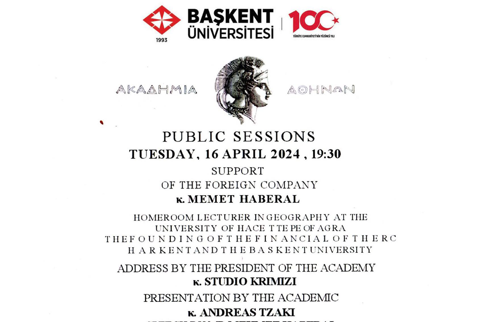 Atina Akademisi’nin Yunan Olmayan Bir Yabancıya Verdiği İlk Yüksek Şeref Ödülüne Prof. Dr. Mehmet Haberal Layık Görüldü