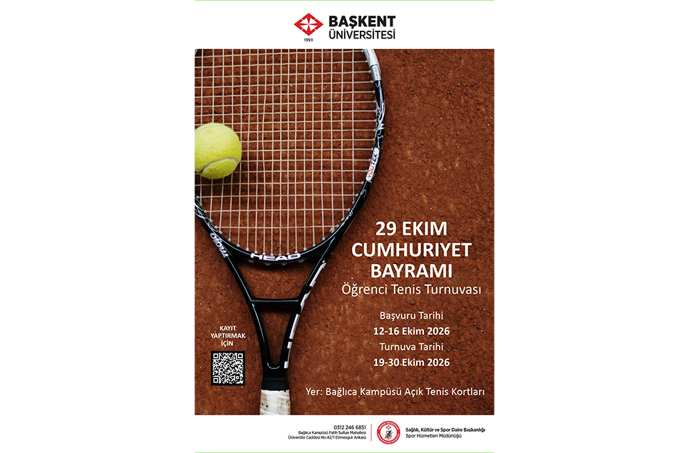 29 Ekim Cumhuriyet Bayramı Öğrenci Tenis Turnuvası